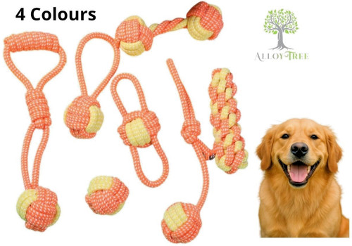 Dog rope toys set pack - rope, for