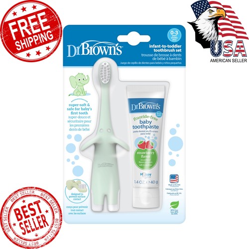 Brown toothbrush set - toothbrush,