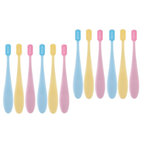 Set kids tooth brushes - of,